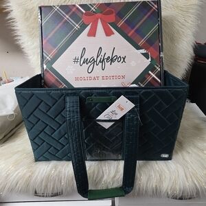 LUG LIMITED EDITION ITEM LUGLIFE HOLIDAY BOX GALLOP 2 W/CHARM BAR WICKED GREEN